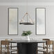 Carruth 5 Light 25 inch Matte Black/Modern Gold Chandelier Ceiling Light
